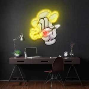 Smoker Neon Pop Art